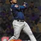 Edwin Encarnacion 2018 Topps Chrome #199 Cleveland Indians Baseball Card