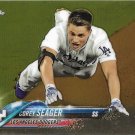 Corey Seager 2018 Topps Chrome #192 Los Angeles Dodgers Baseball Card