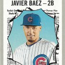 Javier Baez 2019 Topps Heritage #363 Chicago Cubs Baseball Card