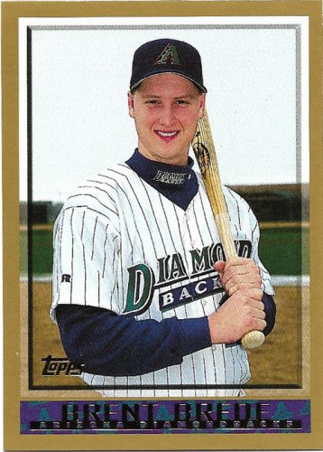 Brent Brede 1998 Topps #471 Arizona Diamondbacks Baseball Card