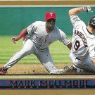 Mark McLemore 1998 Topps #71 Texas Rangers Baseball Card