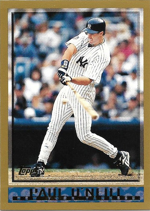 Paul O'Neill 1998 Topps #322 New York Yankees Baseball Card