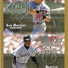 Mike PIazza, Ken Griffey Jr 1998 Topps #479 Dodgers, Mariners Baseball Card
