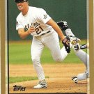 Scott Spiezio 1998 Topps #144 Oakland Athletics Baseball Card