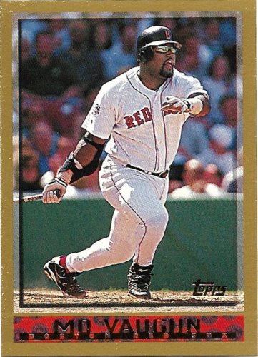 Mo Vaughn 1998 Topps #14 Boston Red Sox Baseball Card