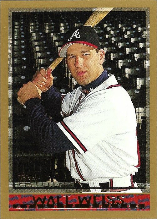 Walt Weiss 1998 Topps #456 Atlanta Braves Baseball Card