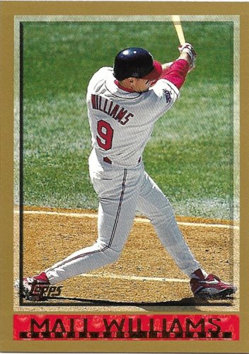 Matt Williams 1998 Topps #12 Cleveland Indians Baseball Card