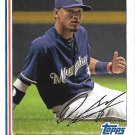 Orlando Arcia 2017 Topps Archives Rookie #168 Milwaukee Brewers Baseball Card