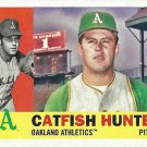 Catfish Hunter 2017 Topps Archives #60 Oakland Athletics Baseball Card Catfish Hunter 2017 Topps Archives #60 Oakland Athletics Baseball Card