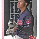 Francisco Lindor 2017 Topps Archives #112 Cleveland Indians Baseball Card