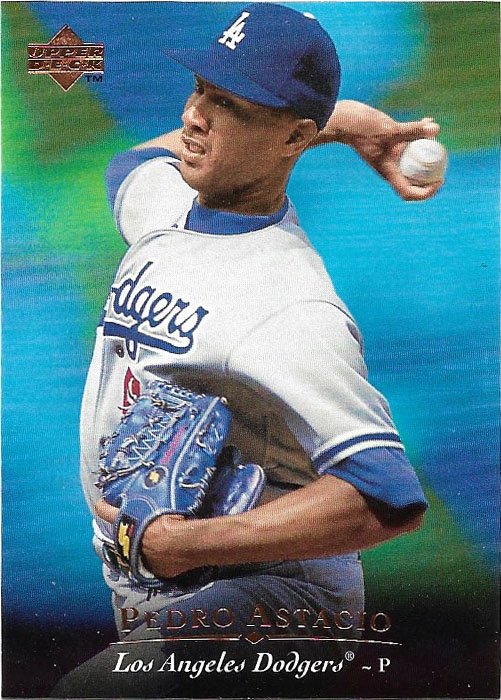 Pedro Astacio 1995 Upper Deck #318 Los Angeles Dodgers Baseball Card
