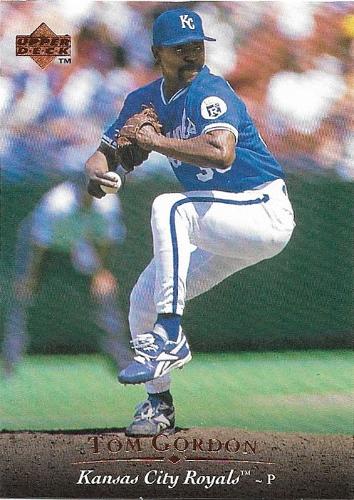 Tom Gordon 1995 Upper Deck #418 Kansas City Royals Baseball Card