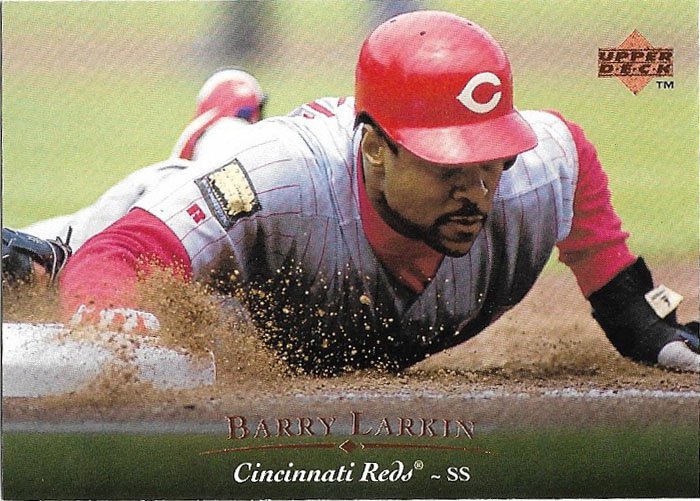 Barry Larkin 1995 Upper Deck #405 Cincinnati Reds Baseball Card