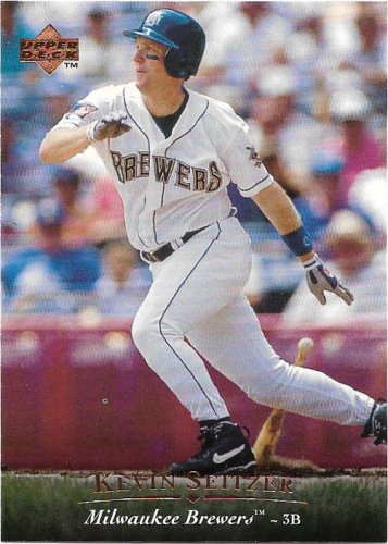 Kevin Seitzer 1995 Upper Deck #302 Milwaukee Brewers Baseball Card