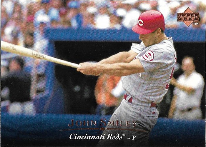 John Smiley 1995 Upper Deck #402 Cincinnati Reds Baseball Card
