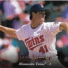 Dave Stevens 1995 Upper Deck #431 Minnesota Twins Baseball Card