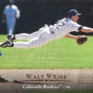 Walt Weiss 1995 Upper Deck #413 Colorado Rockies Baseball Card