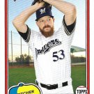 Brandon Woodruff 2018 Topps Archives Rookie #285 Milwaukee Brewers Baseball Card