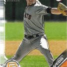 Logan Webb 2019 Bowman Prospects #BP-79 San Francisco Giants Baseball Card