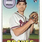 Jesse Biddle 2018 Topps Heritage Rookie #577 Atlanta Braves Baseball Card