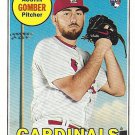 Austin Gomber 2018 Topps Heritage Rookie #619 St. Louis Cardinals Baseball Card