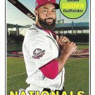 Brian Goodwin 2018 Topps Heritage #585 Washington Nationals Baseball Card
