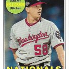 Jeremy Hellickson 2018 Topps Heritage #667 Washington Nationals Baseball Card