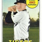 JaCoby Jones 2018 Topps Heritage #636 Detroit Tigers Baseball Card