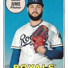 Jakob Junis 2018 Topps Heritage #539 Kansas City Royals Baseball Card