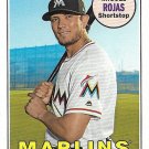 Miguel Rojas 2018 Topps Heritage #699 Miami Marlins Baseball Card