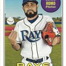 Sergio Romo 2018 Topps Heritage #632 Tampa Bay Rays Baseball Card