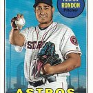 Hector Rondon 2018 Topps Heritage #596 Houston Astros Baseball Card