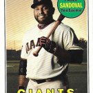 Pablo Sandoval 2018 Topps Heritage #510 San Francisco Giants Baseball Card