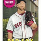 Marcus Walden 2018 Topps Heritage Rookie #605 Boston Red Sox Baseball Card