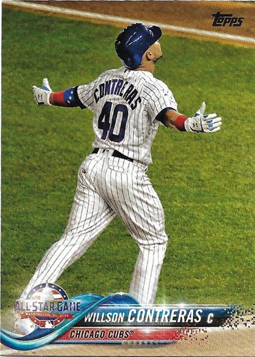 Willson Contreras 2018 Topps Update #US94 Chicago Cubs Baseball Card