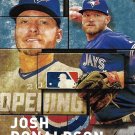 Josh Donaldson 2018 Topps Opening Day Blue #OD-18 Toronto Blue Jays Baseball Card