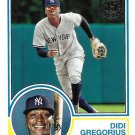 Didi Gregorius 2018 Topps 1983 Design All Star #83-72 New York Yankees Baseball Card