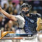 John Hicks 2018 Topps Update #US139 Detroit Tigers Baseball Card