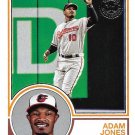 Adam Jones 2018 Topps 1983 Design All Star #83-73 Baltimore Orioles Baseball Card