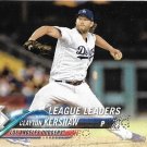 Clayton Kershaw 2018 Topps #2 Los Angeles Dodgers Baseball Card