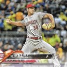 Tyler Mahle 2018 Topps Rookie #95 Cincinnati Reds Baseball Card