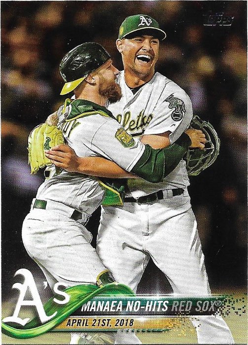Sean Manaea 2018 Topps Update #US167 Oakland Athletics Baseball Card