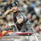 Jeff Mathis 2018 Topps #474 Arizona Diamondbacks Baseball Card