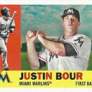 Justin Bour 2017 Topps Archives #41 Miami Marlins Baseball Card Justin Bour 2017 Topps Archives #41 Miami Marlins Baseball Card