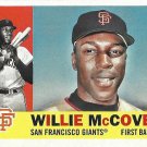 Willie McCovey 2017 Topps Archives #24 San Francisco Giants Baseball Card