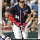 Bryce Harper 2018 Bowman #69 Washington Nationals Baseball Card