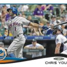 Chris Young 2014 Topps Update #US-72 New York Mets Baseball Card