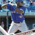 Anthony Alford 2017 Topps Update Rookie #US92 Toronto Blue Jays Baseball Card