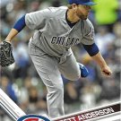 Brett Anderson 2017 Topps Update #US280 Chicago Cubs Baseball Card