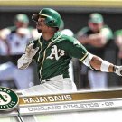 Rajai Davis 2017 Topps Update #US278 Oakland Athletics Baseball Card